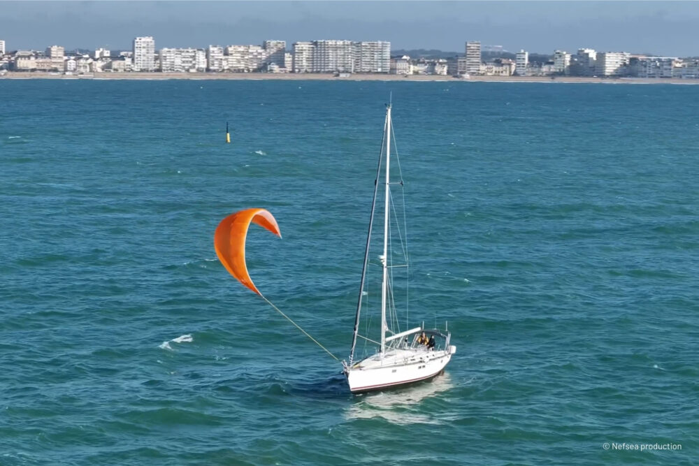 LibertyKite tracte voilier