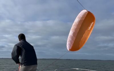 Testez la traction des navires par kite au Grand Pavois 
